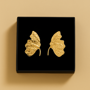 Gingko Leaf Earrings