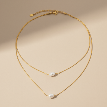 Pearl Layered Necklace