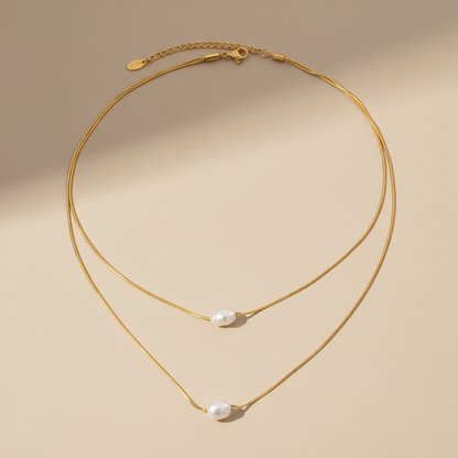 Pearl Layered Necklace