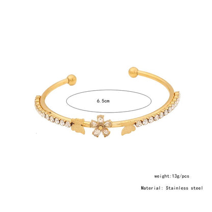 Classic Flower Bangle