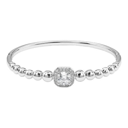 Geometric Three-dimensional  Chic Bangle