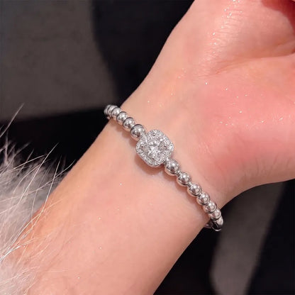 Geometric Three-dimensional  Chic Bangle