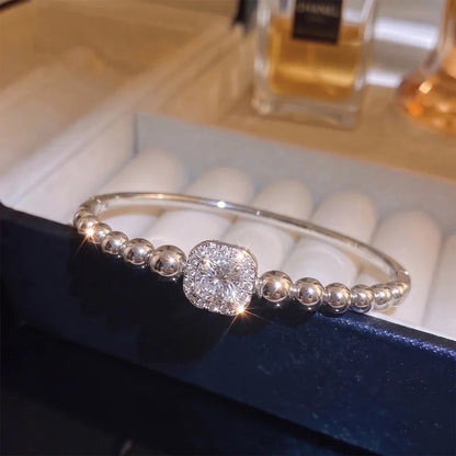 Geometric Three-dimensional  Chic Bangle