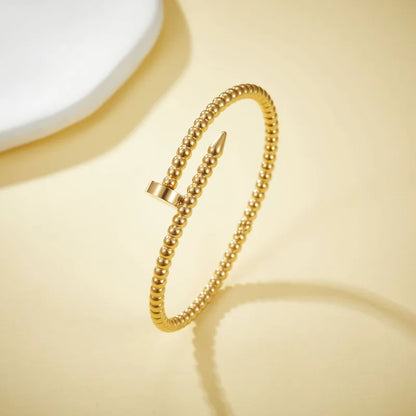 Round Bead Nail Bangle