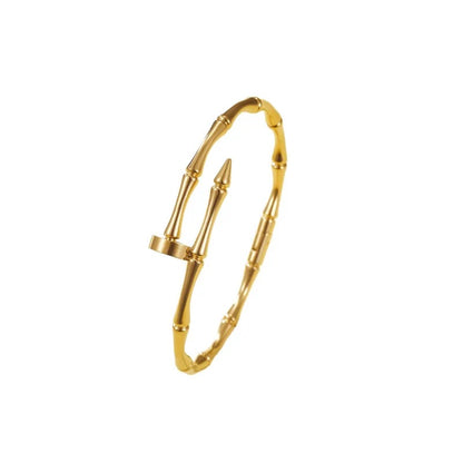 Bamboo Tube Bangle