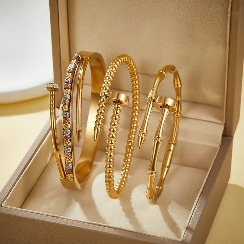 Bamboo Tube Bangle