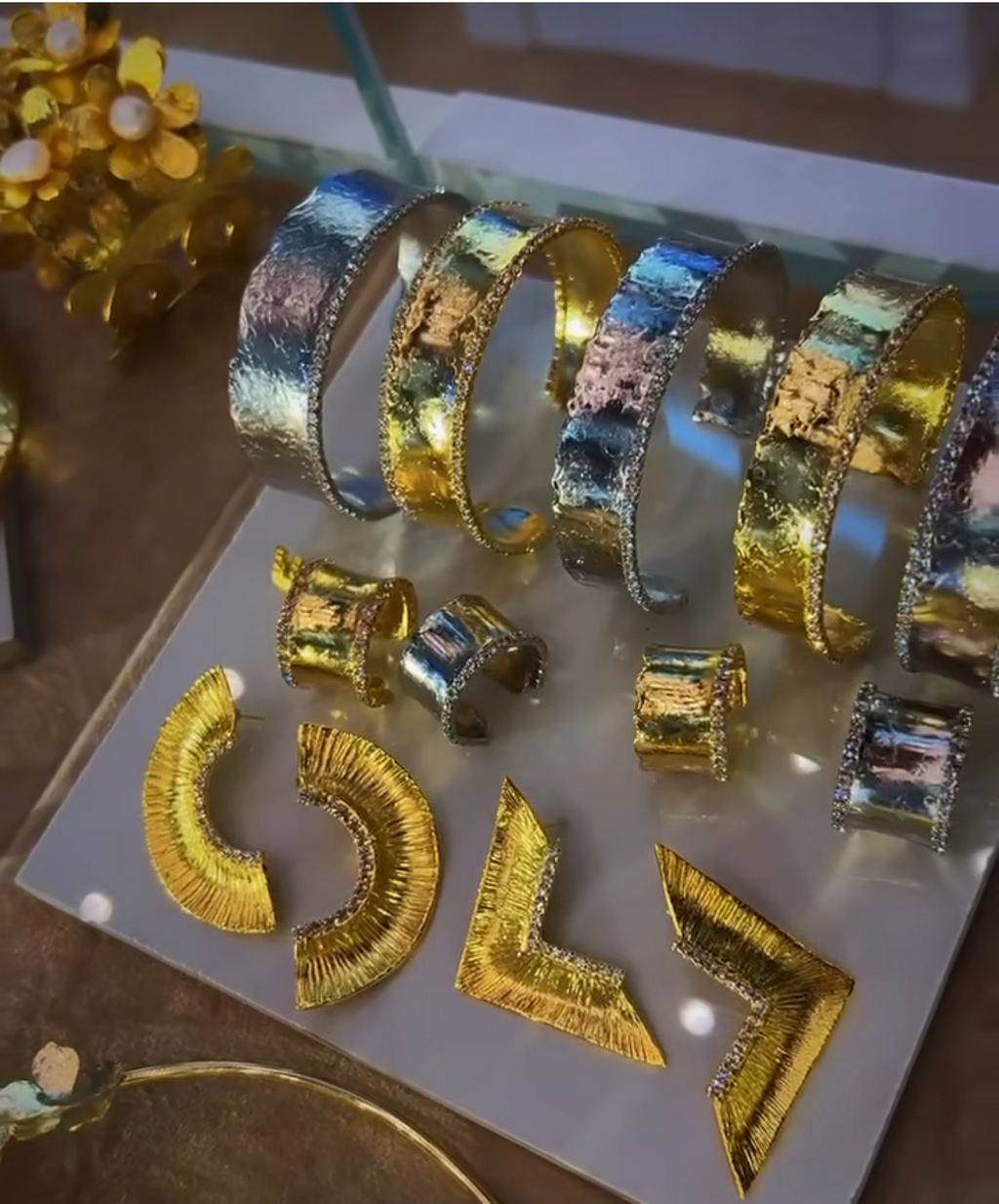 BANGLE AND RING SET