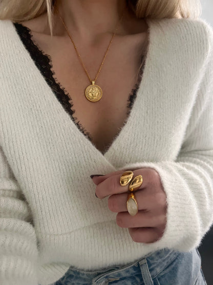 The Auriel Coin Necklace (Studio Seconds)