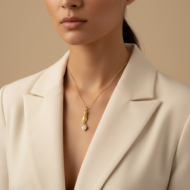 Hand & Heart Necklace