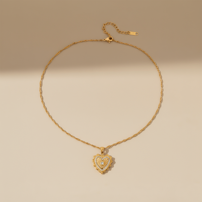 Amara Heart Necklace