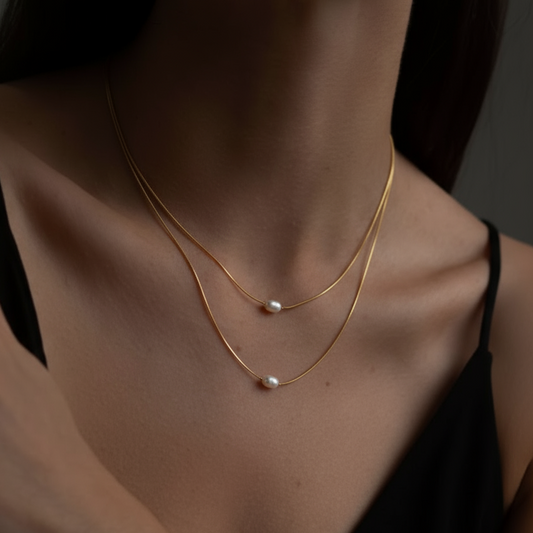 Pearl Layered Necklace