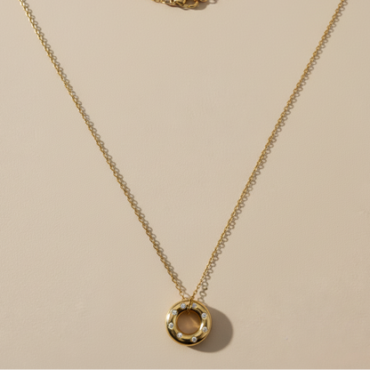 Nova Ring Necklace